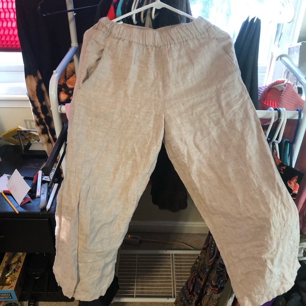 Cythia Rowley Linen Capris